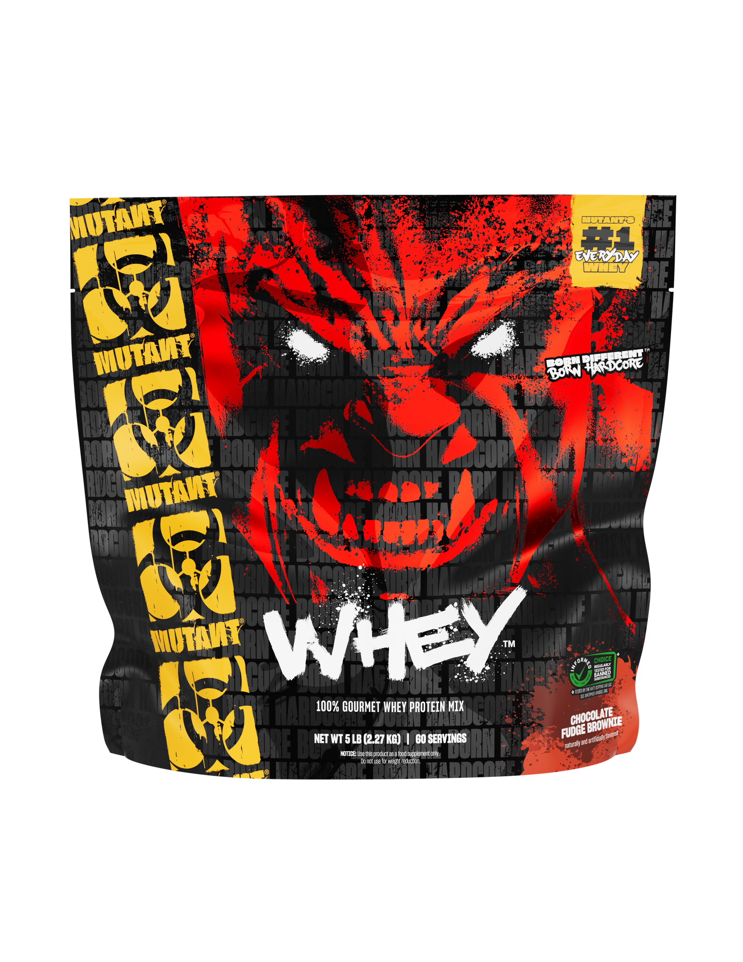 Mutant Whey 2.27kg Chocolate Fudge Brownie
