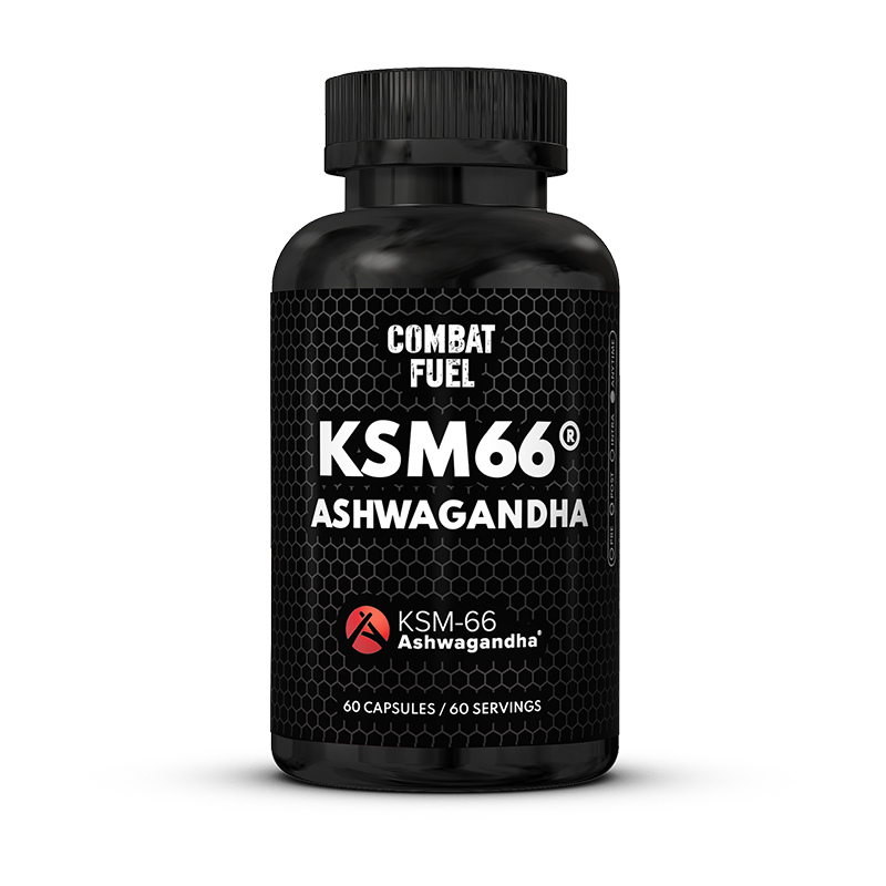 Combat Fuel KSM-66 Ashwagandha 60 Caps 60 Caps
