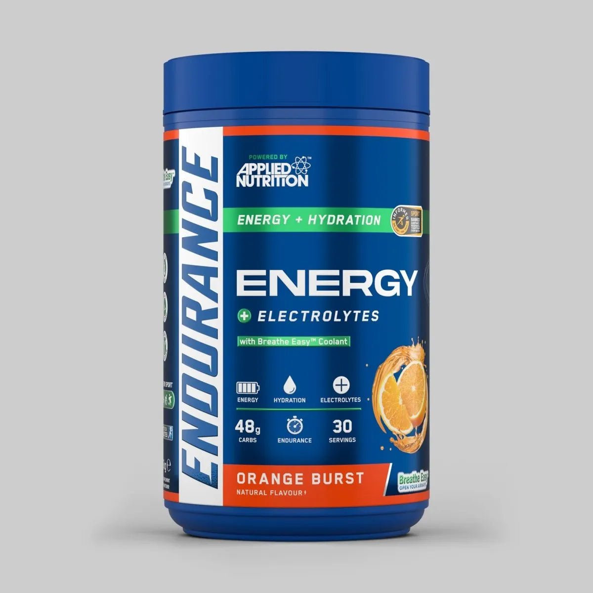 Applied Nutrition Endurance Breathe Carb Orange Burst