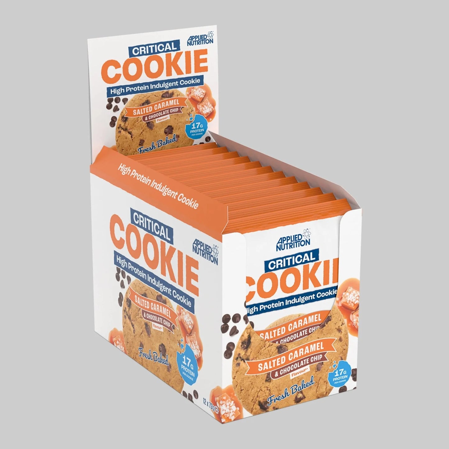 Critical Cookie 12x73g Salted Caramel & Chocolate Chip