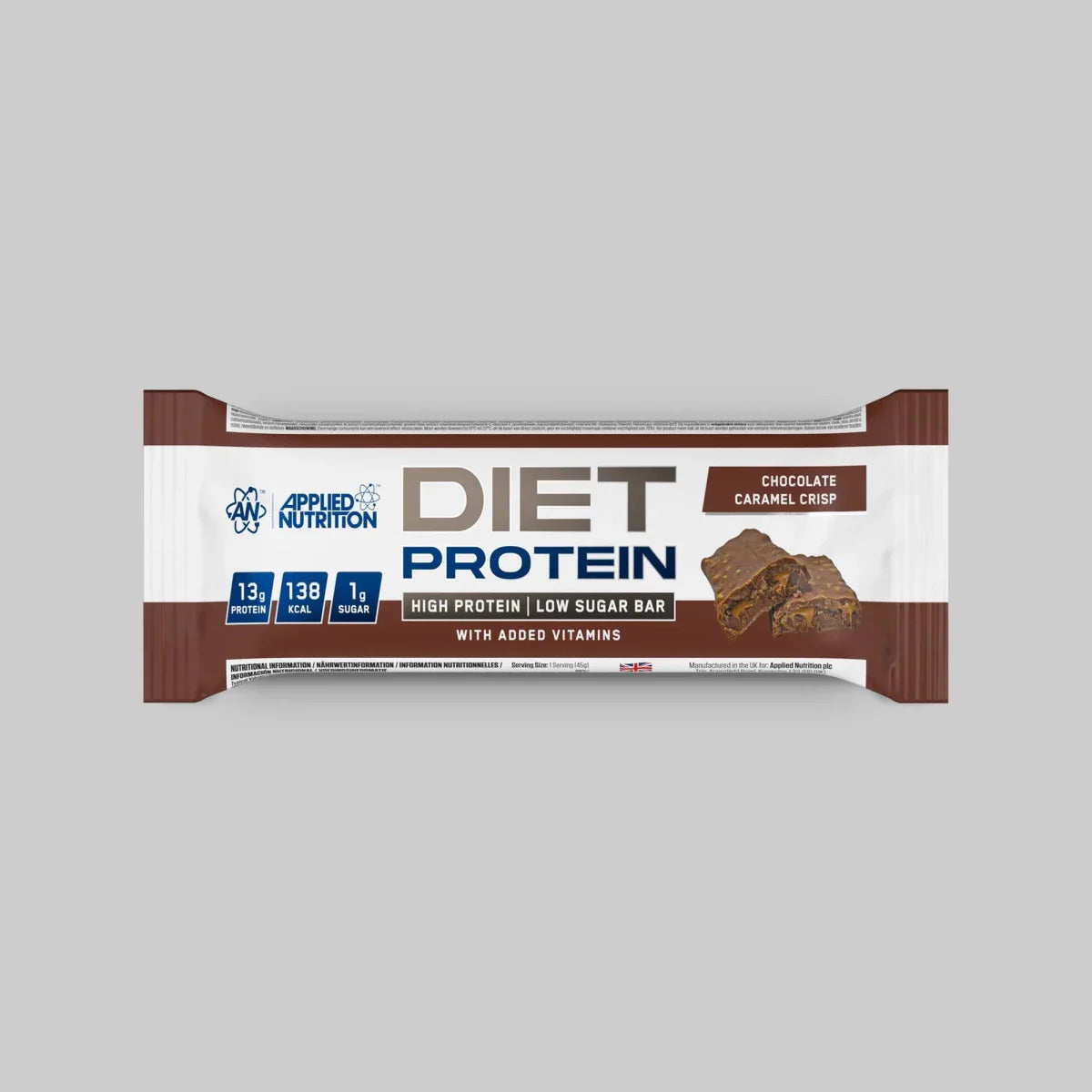 Applied Nutrition Diet Protein Bar 12x45g
