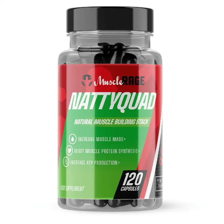 Muscle Rage NattyQuad 120 Capsules