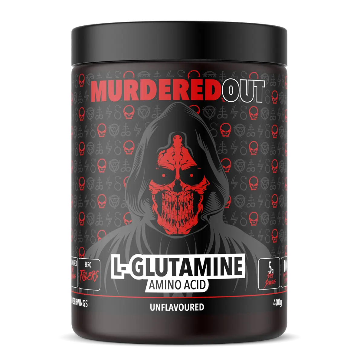 Murdered Out L-Glutamine 400g