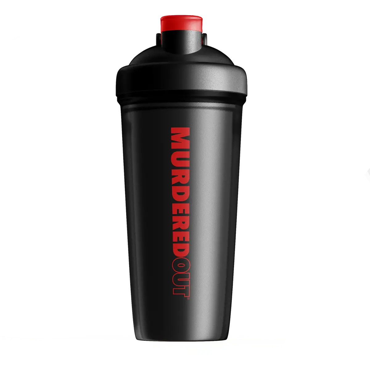 Murdered Out Smartshake Shaker 600ml Black and Red