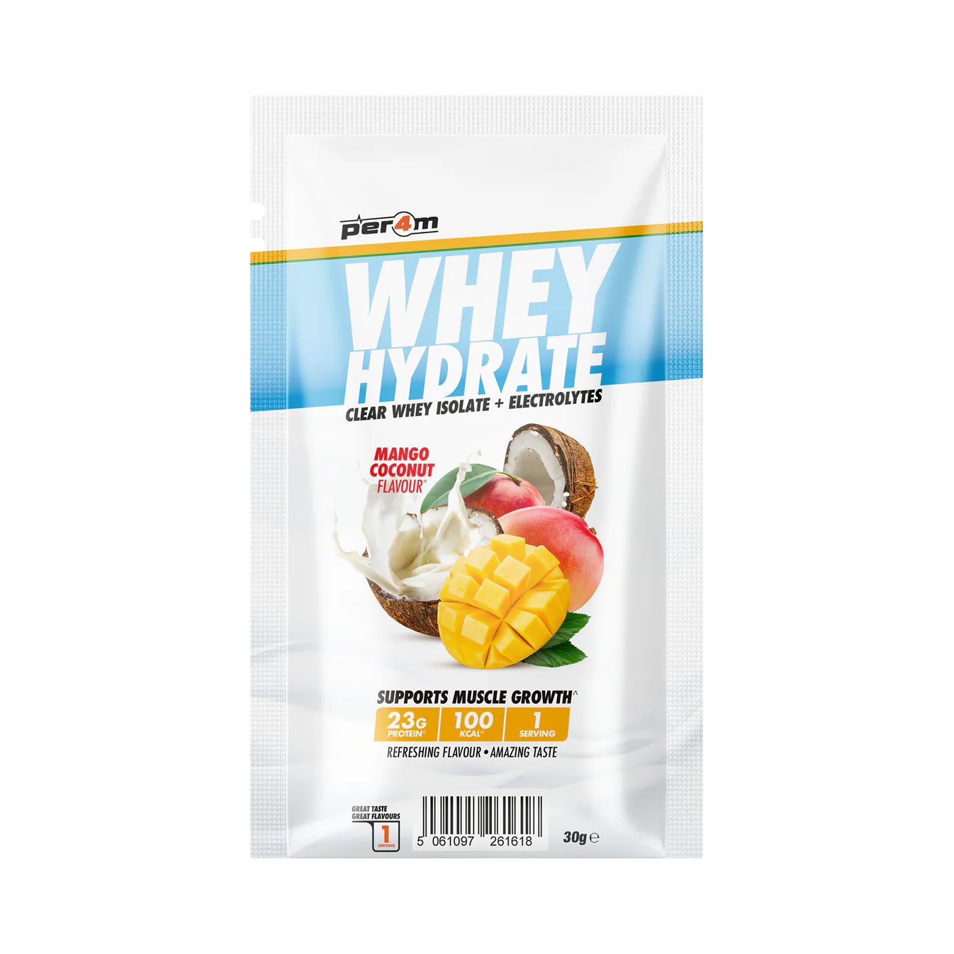 Per4m Whey Hydrate 30g Mango Coconut