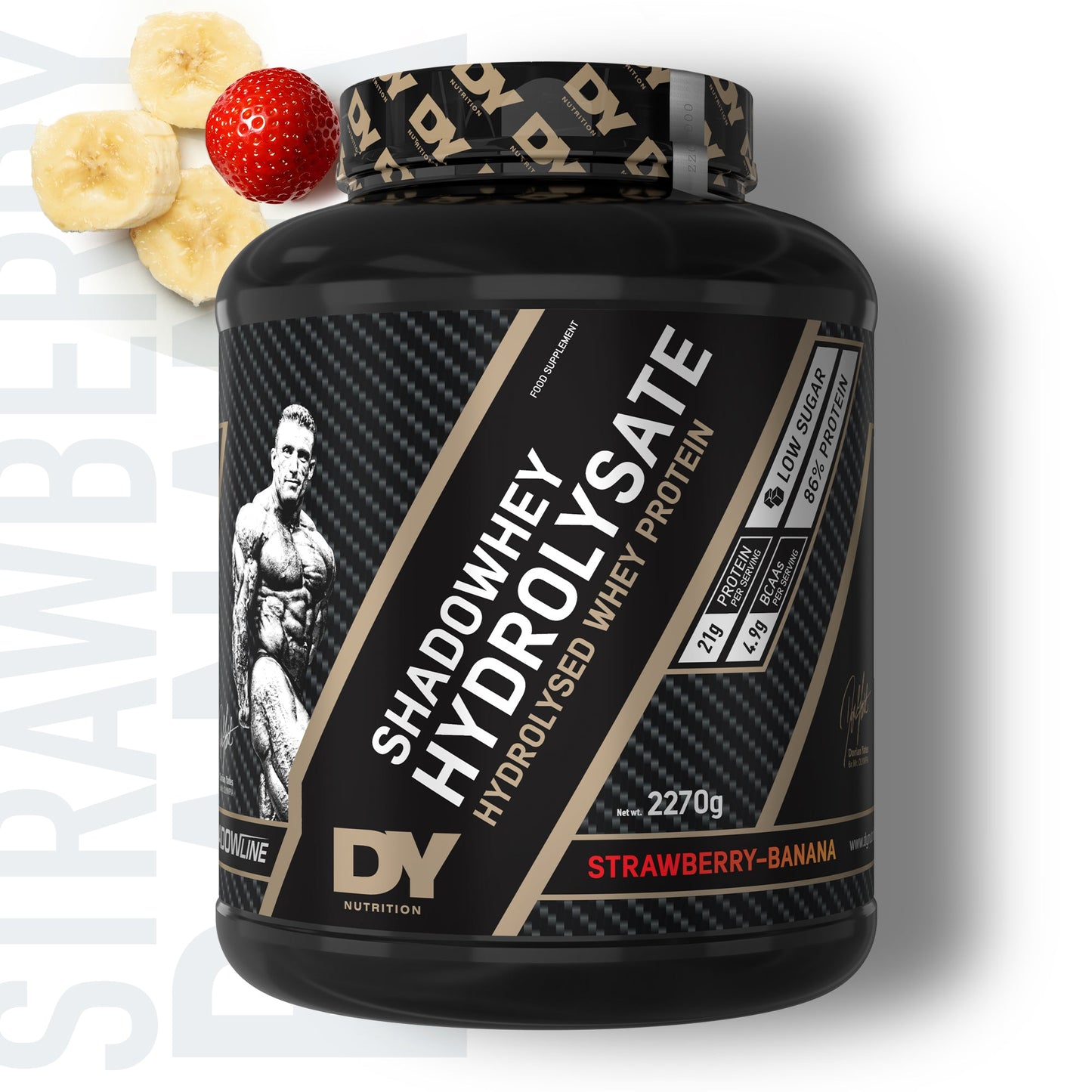 DY Nutrition Shadowhey Hydrolyzed - Strawberry-Banana