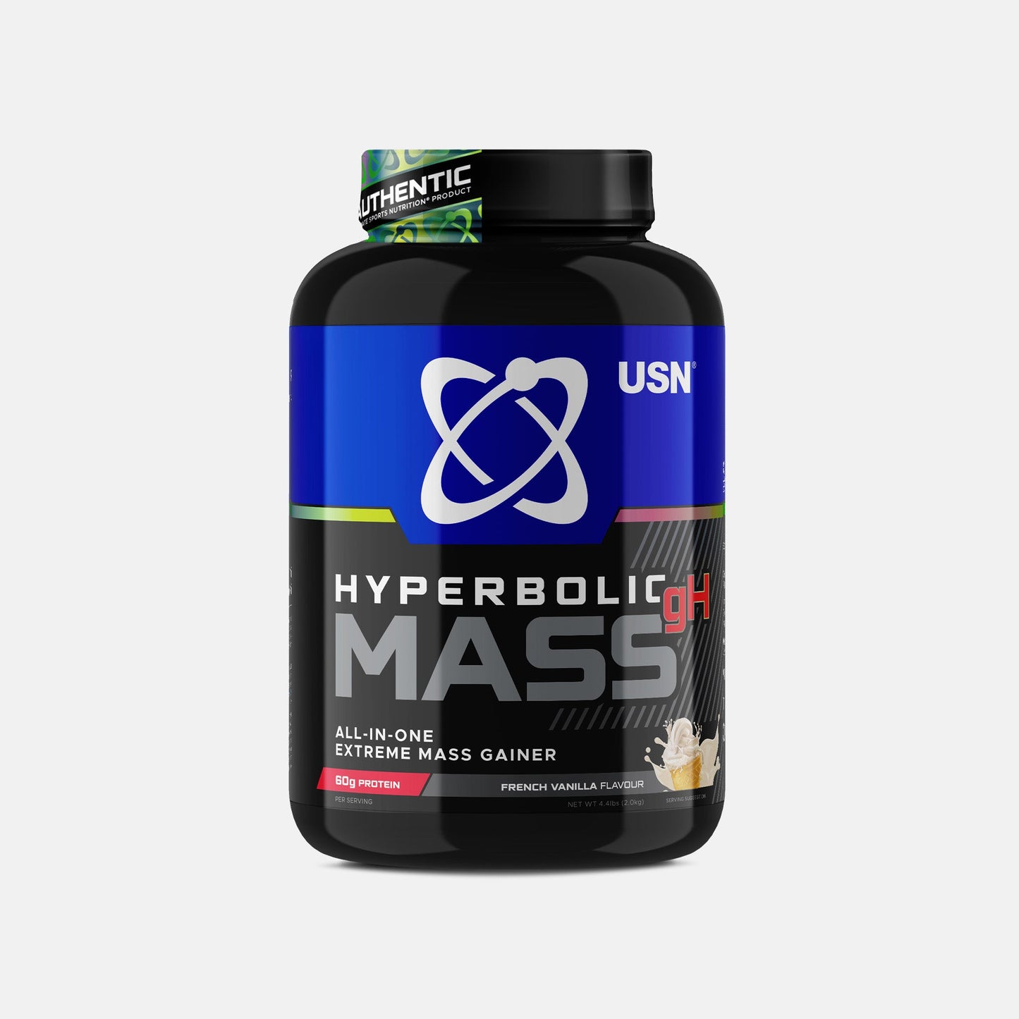USN Hyperbolic Mass 2kg French Vanilla