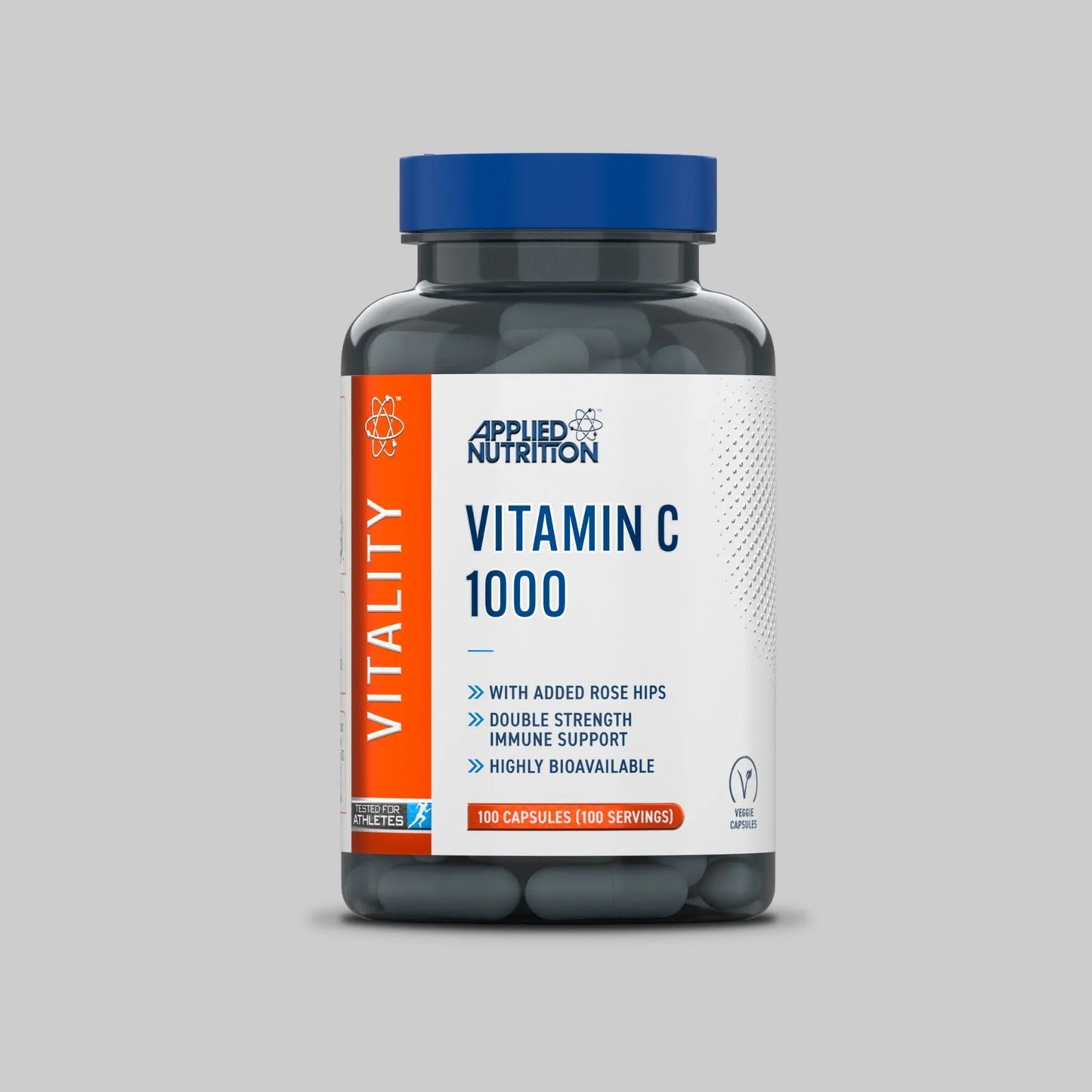 Applied Nutrition Vitality Vitamin C 1000mg & Rose Hips 100 Veg Caps