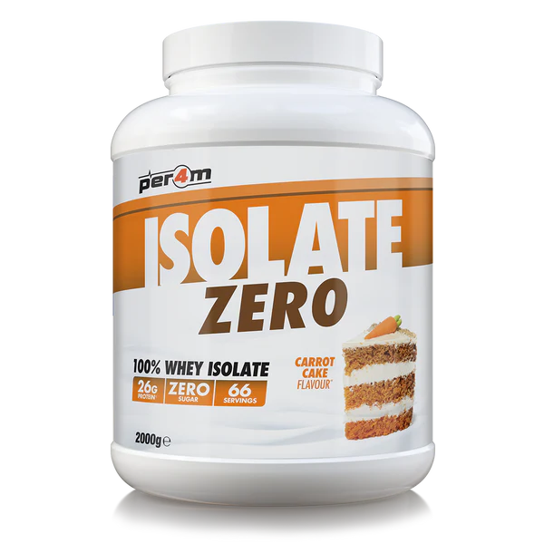 Per4m Isolate Zero 2kg Carrot Cake