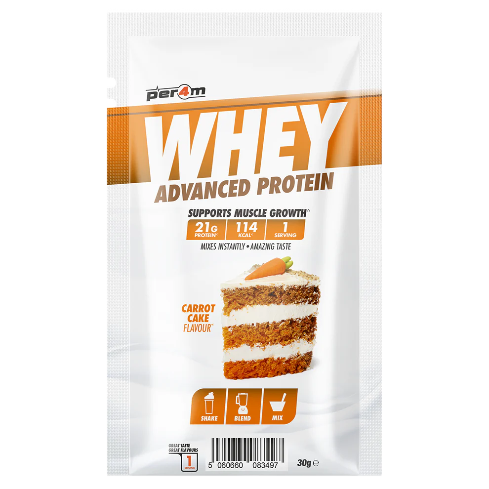 Per4m Advanced Whey Protein Sachet 30g Carrot Cake
