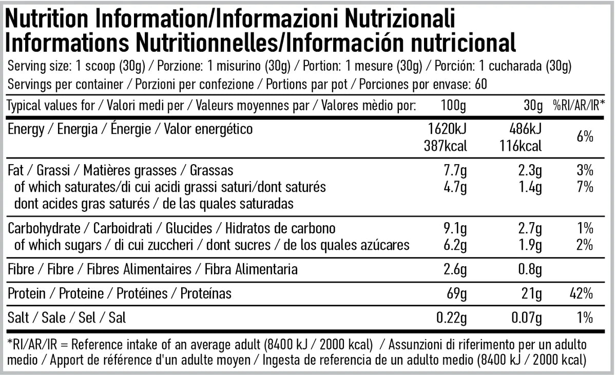 Per4m Egg Protein 1.8kg Double Chocolate