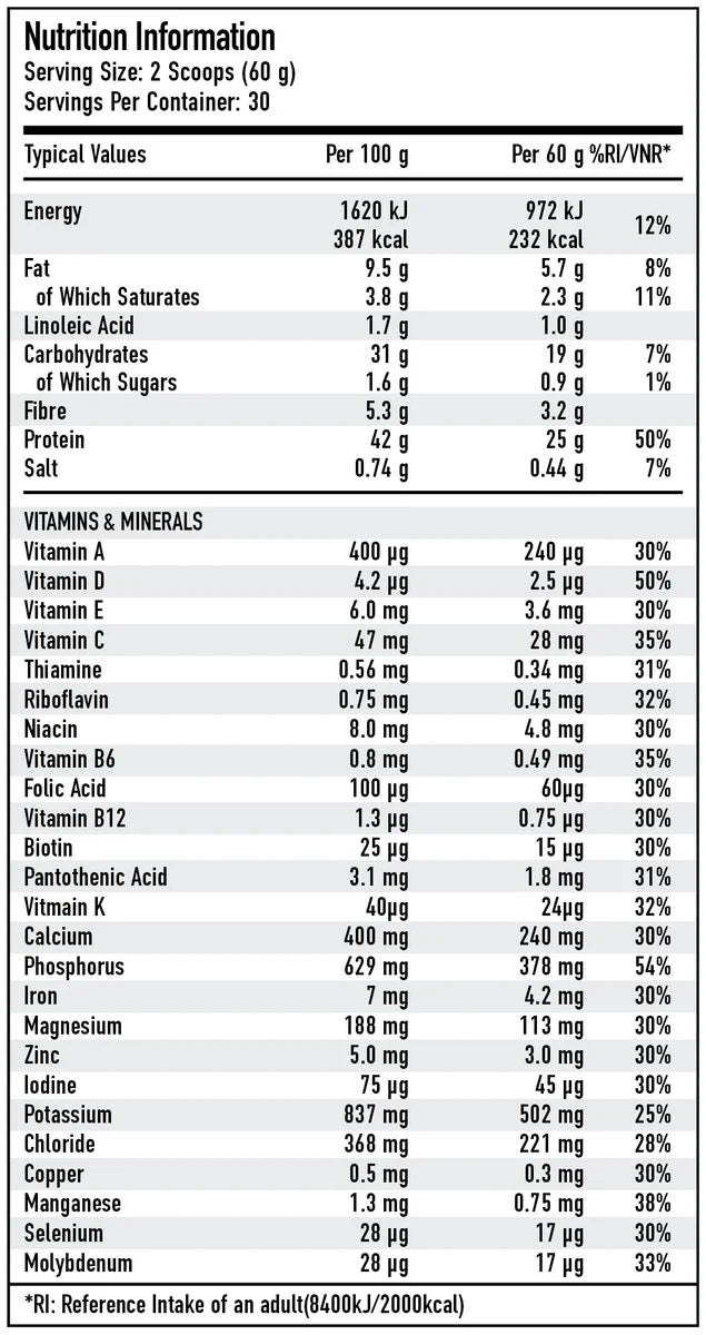 Per4m Meal Replacement 900g Carrot Cake