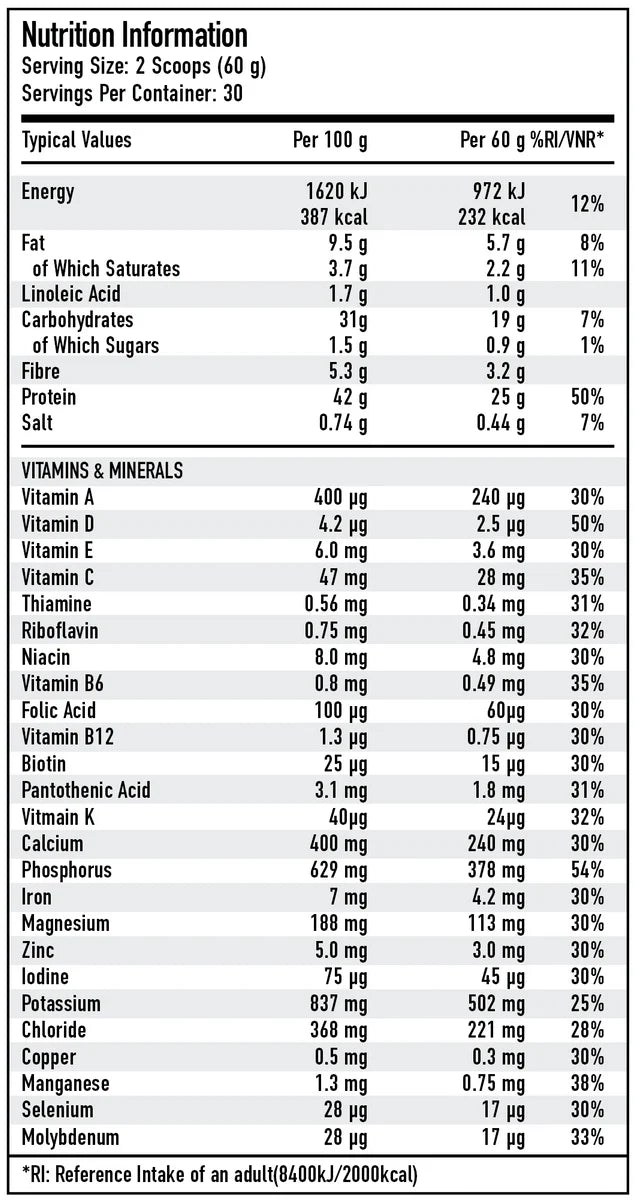 Per4m Meal Replacement 900g White Chocolate Hazelnut