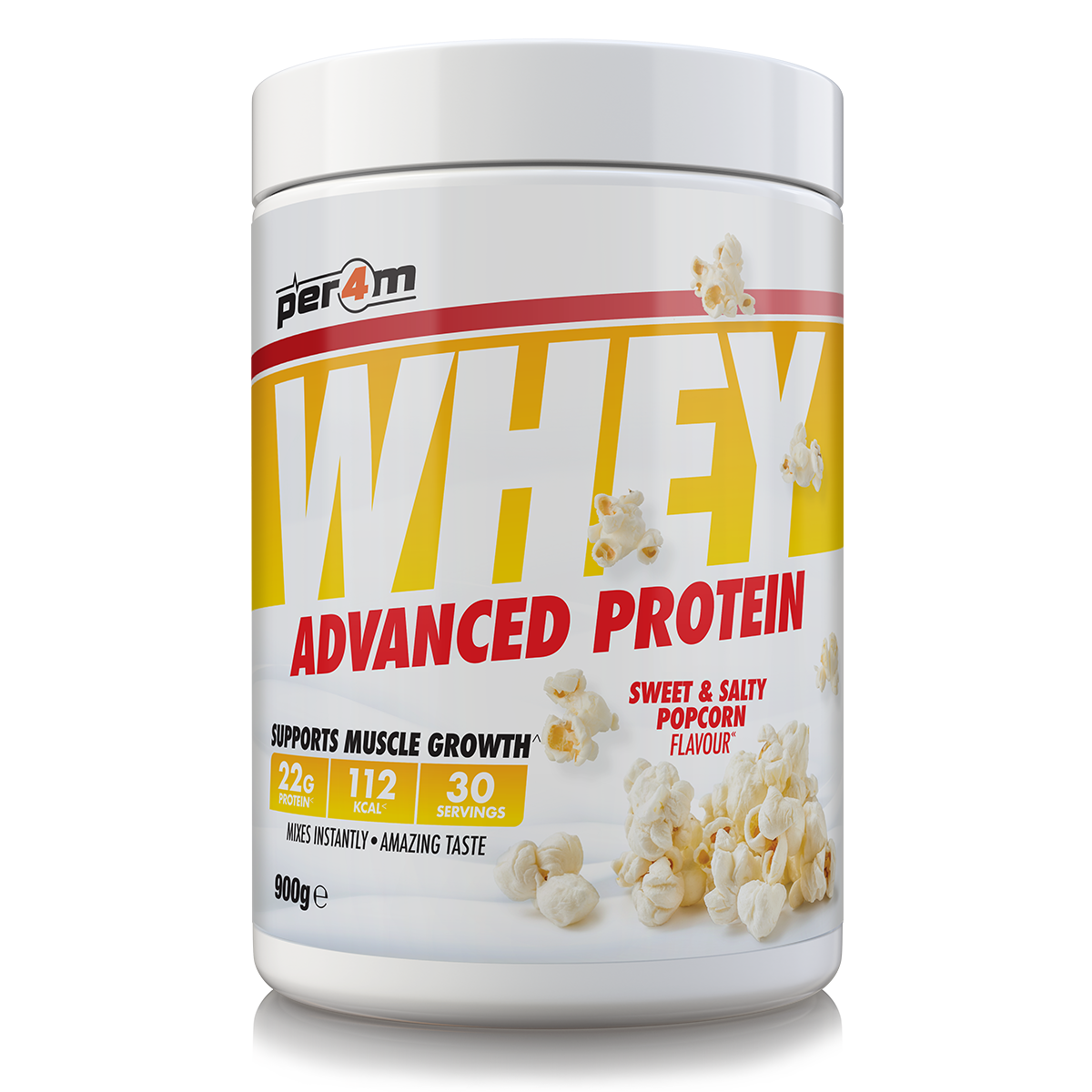 Per4m Advanced Whey Protein 900g - Sweet & Salty Popcorn
