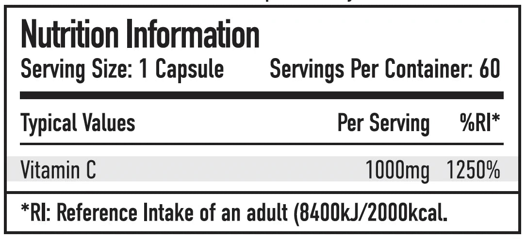 Per4m Vitamin C 60 Caps