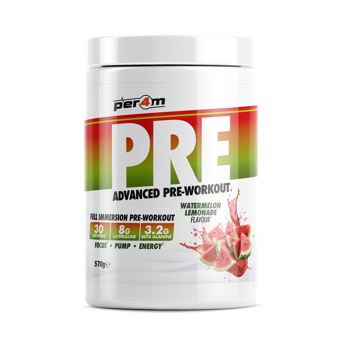 Per4m Pre 570g - Watermelon Lemonade