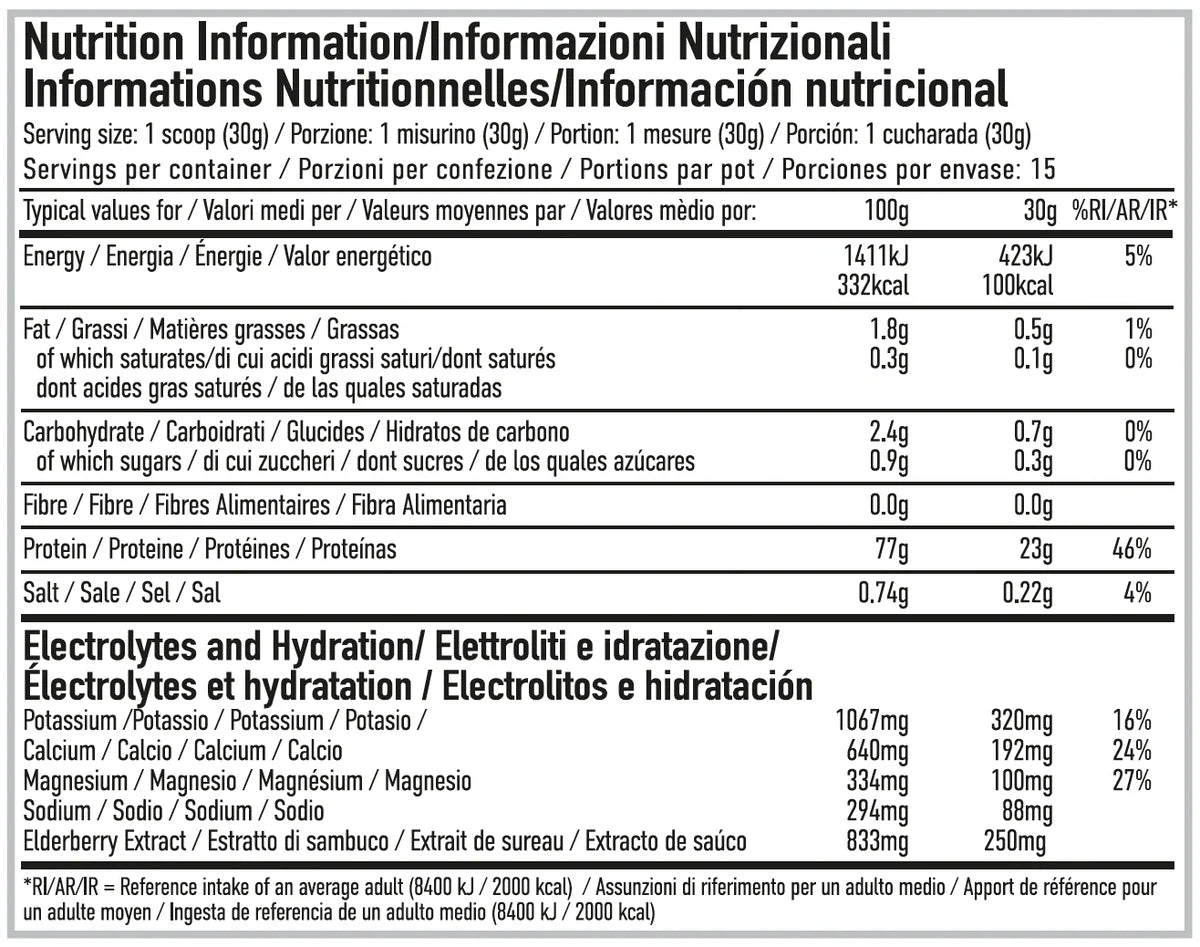 Per4m Whey Hydrate 900g Blueberry Peach