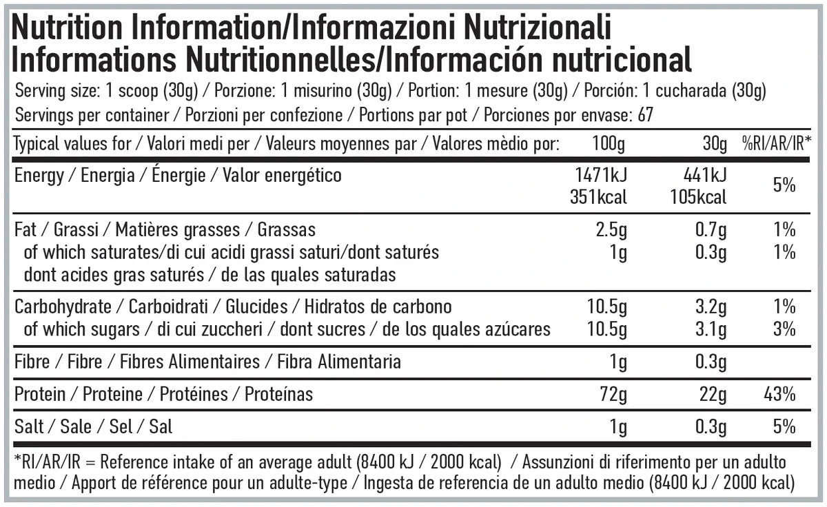 Per4m Advanced Whey Protein 2.01kg Vanilla Creme