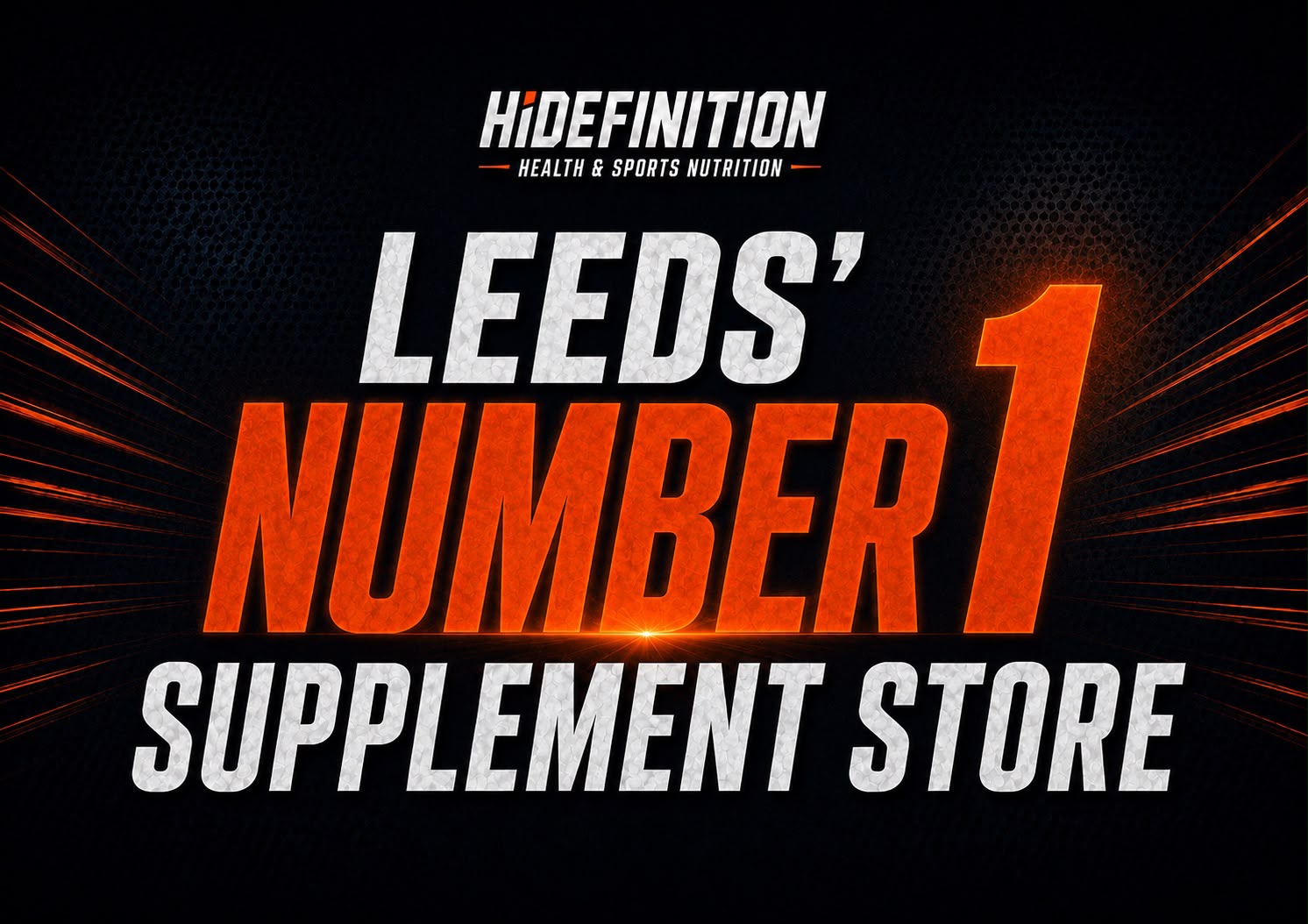 Leeds' number 1 supplement store