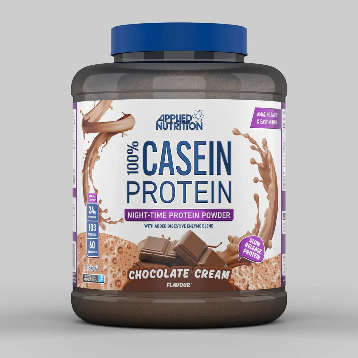 Applied Nutrition Casein 1.8kg Chocolate