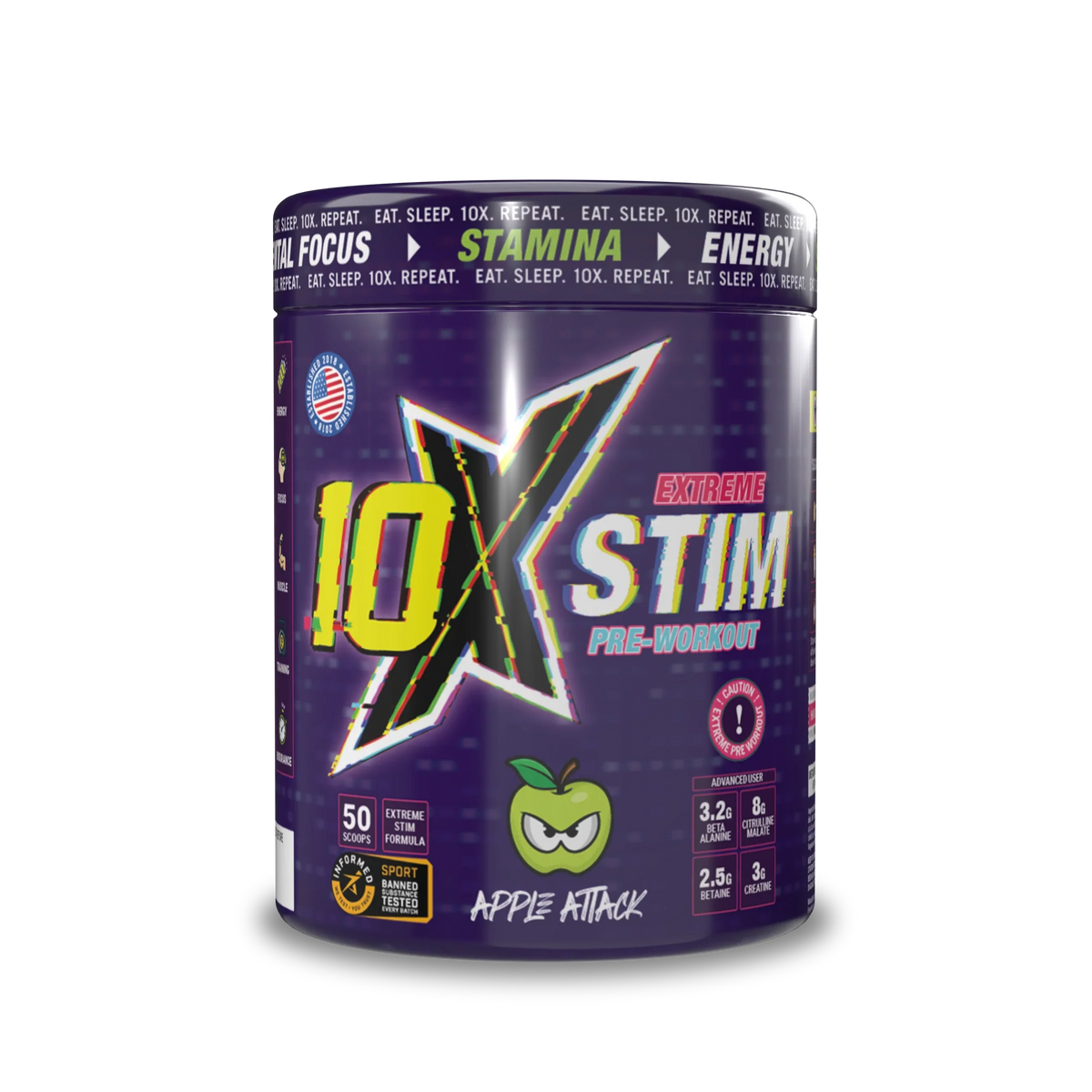 10X STIM 600g Apple Attack