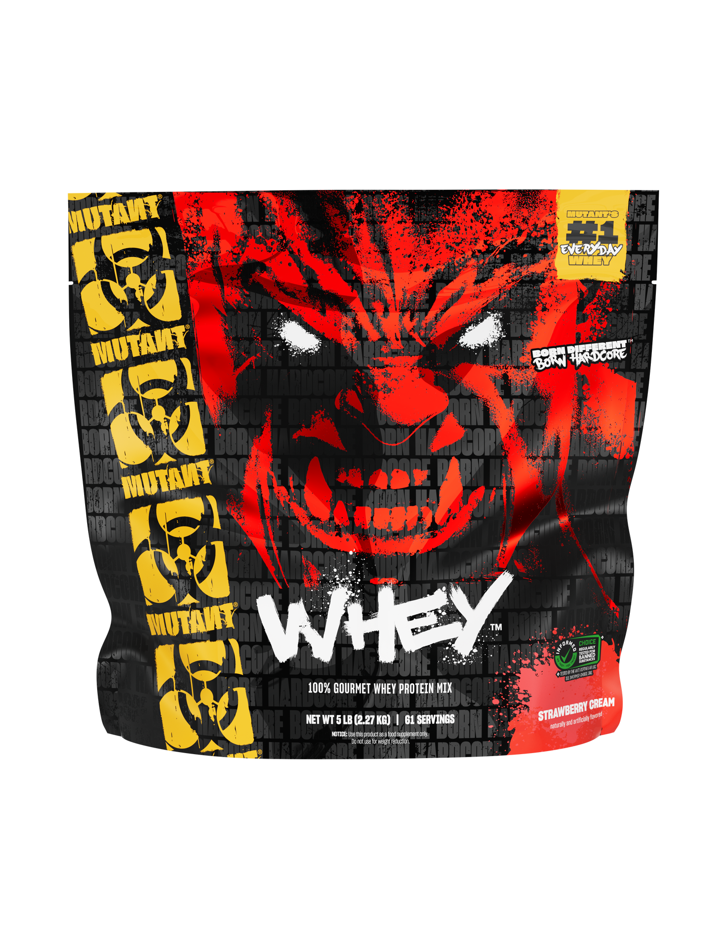 Mutant Whey 2.27kg Strawberry