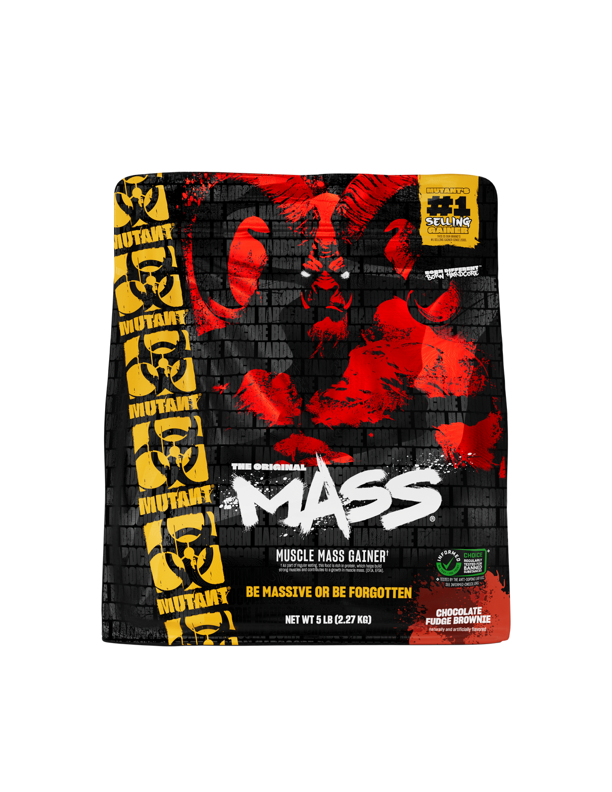 Mutant Mass 2.27kg Chocolate Fudge Brownie