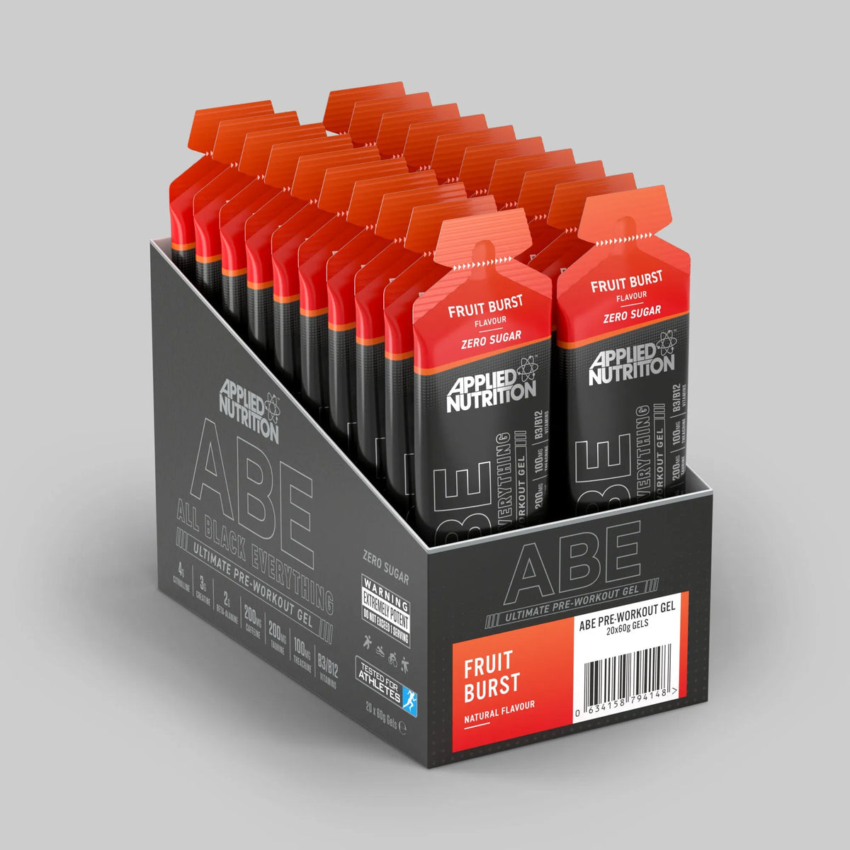 ABE Pre-Workout Gel 20x60g Fruit Burst
