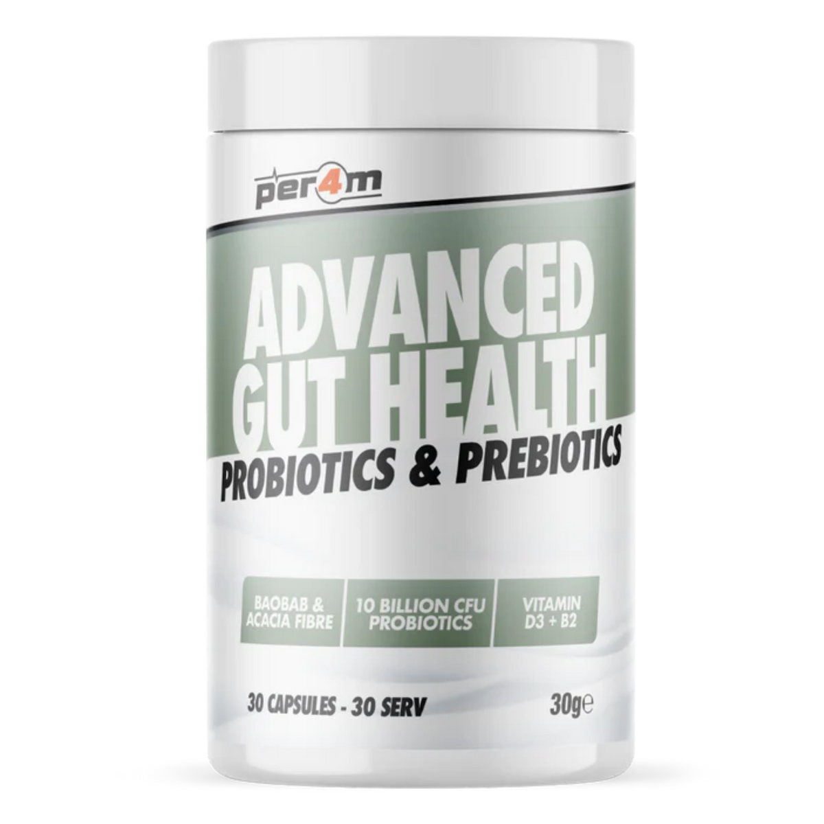 Per4m Gut Health 30 Caps - 30 Caps