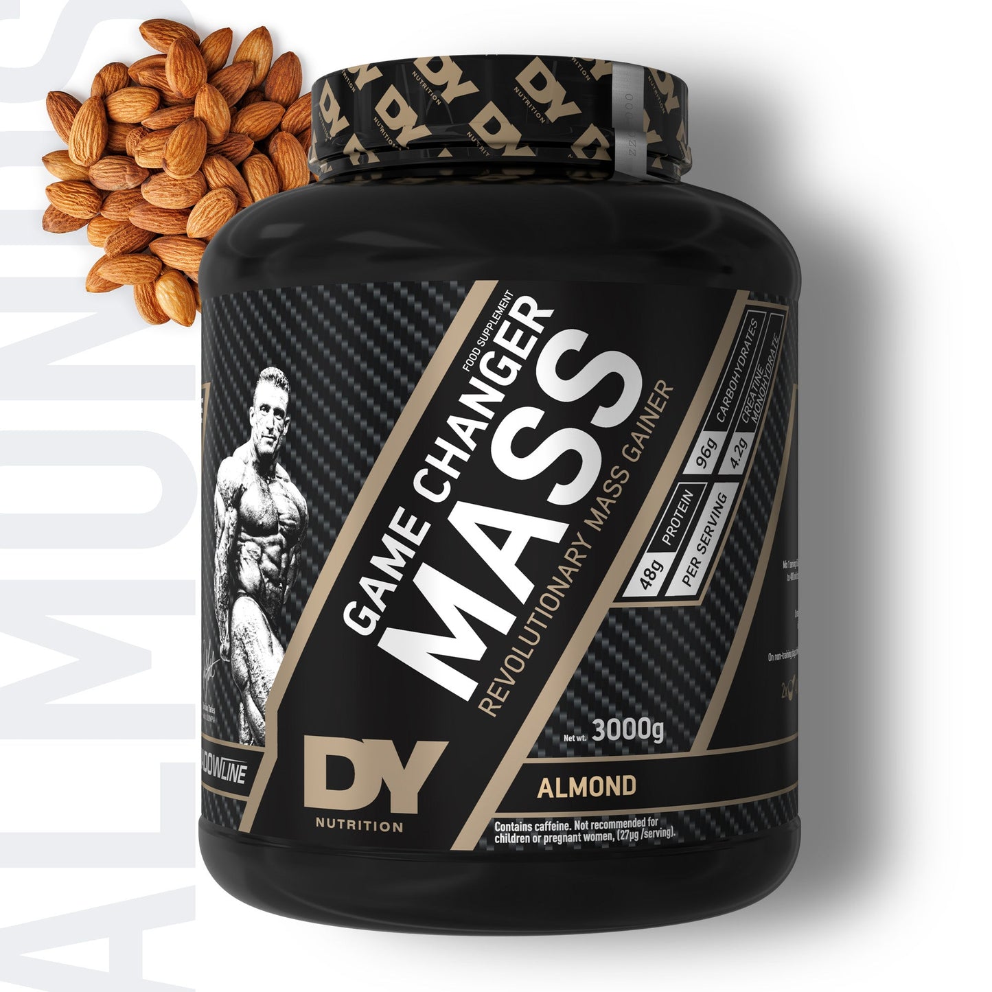 DY Nutrition Game Changer Mass Gainer - Almonds