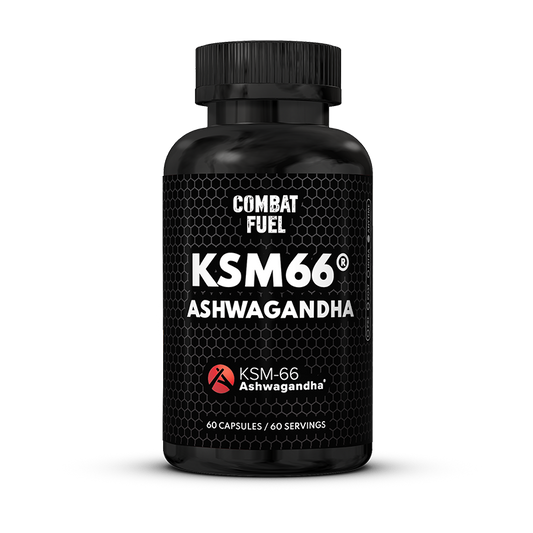 Combat Fuel KSM-66 Ashwagandha 60 Caps 60 Caps