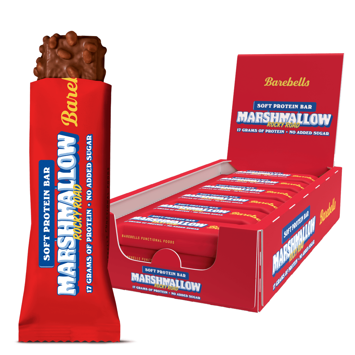 Barebells Soft Protein Bar 12x55g Rocky Road