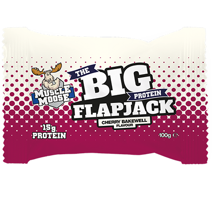 Muscle Moose Big Protein Flapjack Cherry Bakewell