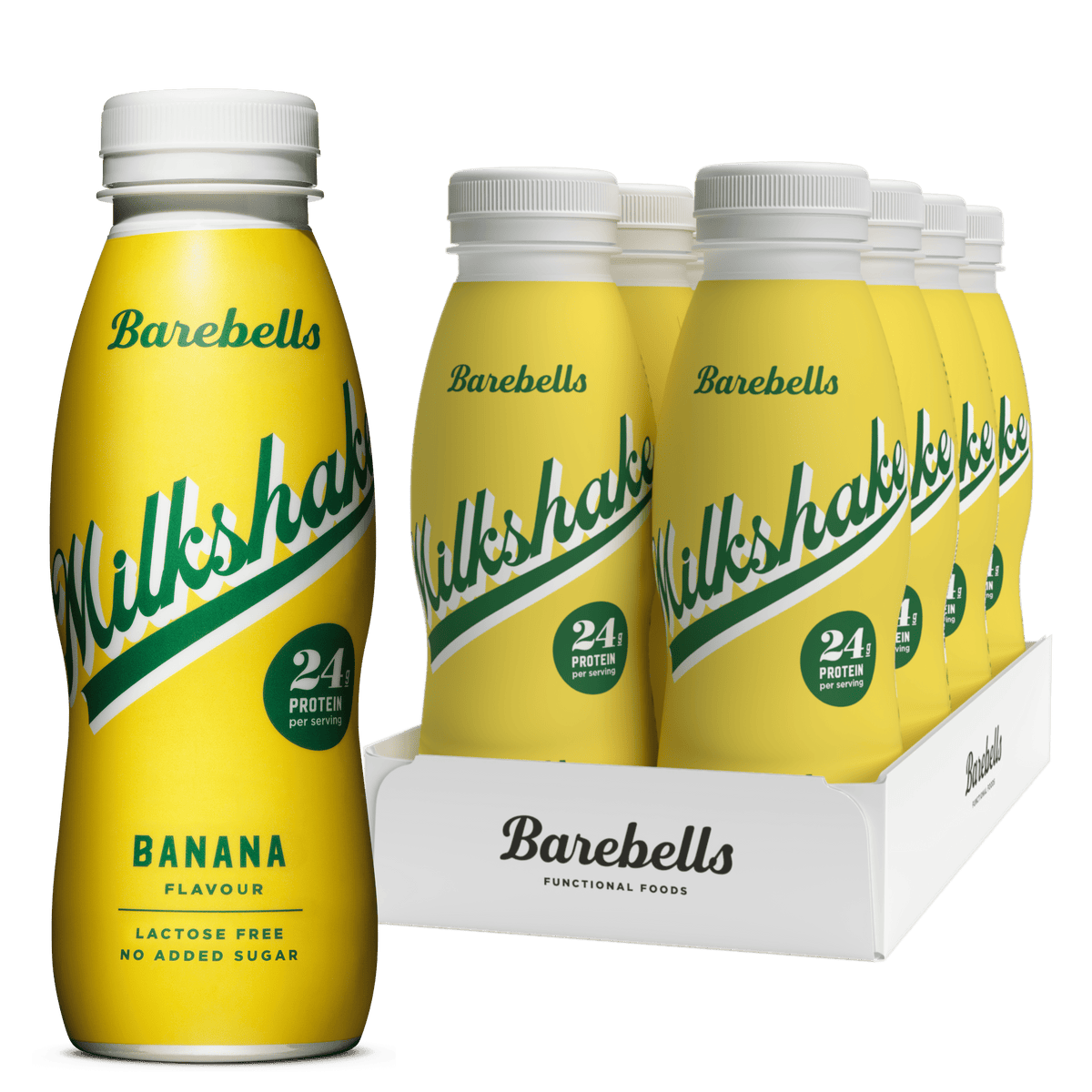 Barebells Milkshake 8x330ml Banana