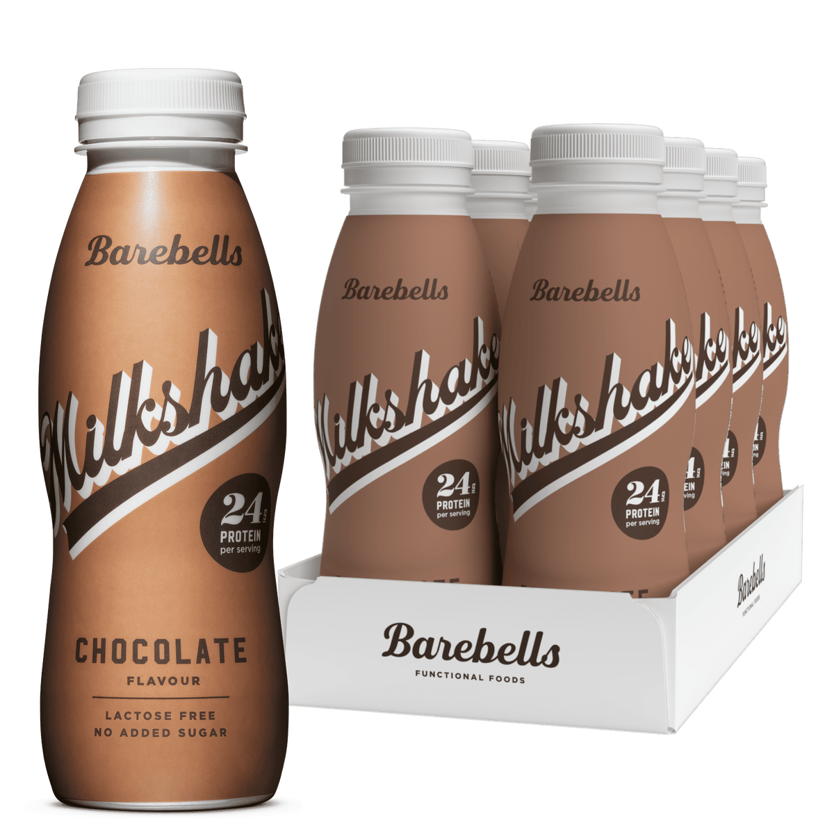Barebells Milkshake 8x330ml Chocolate
