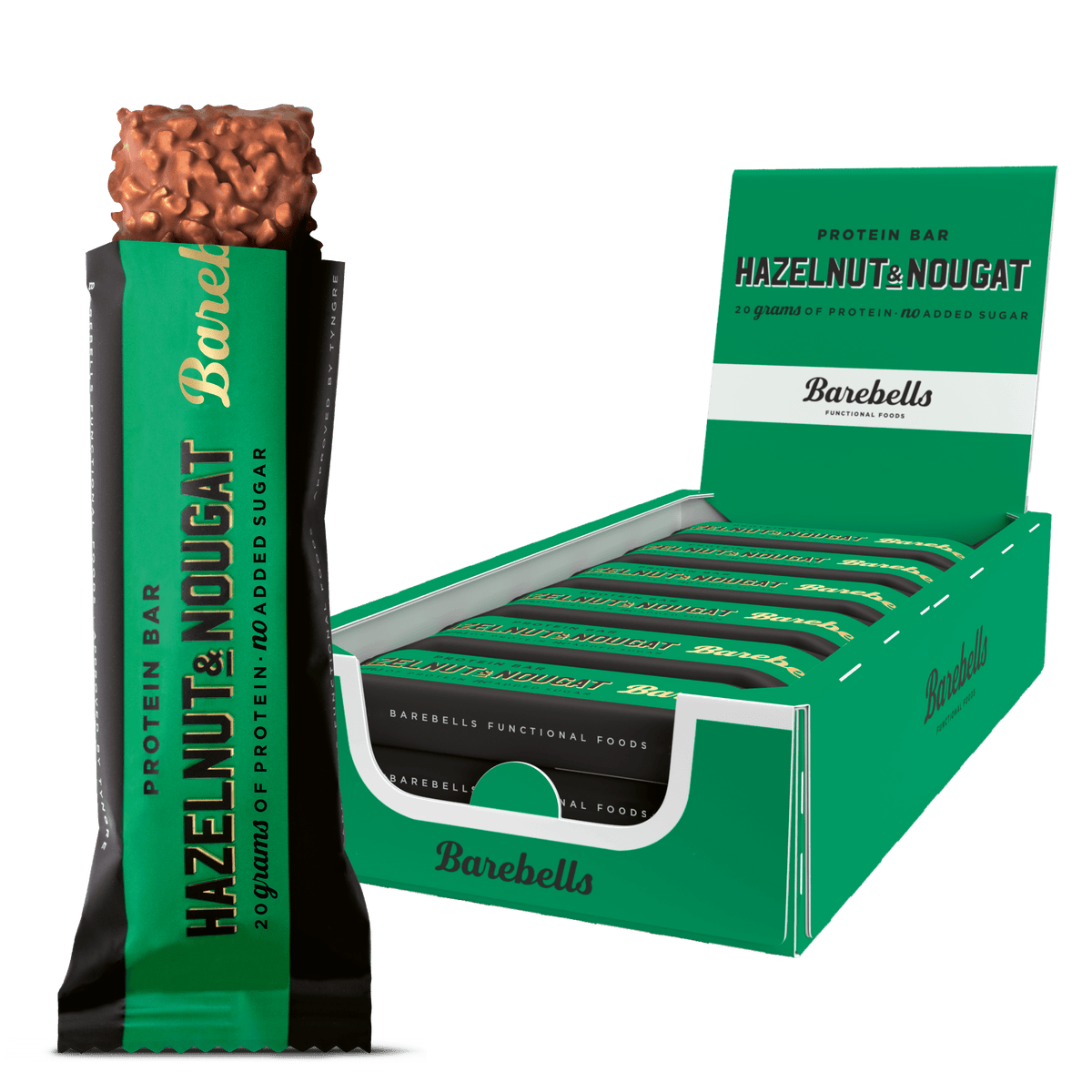 Barebells Protein Bar 12x55g Hazelnut Nougat
