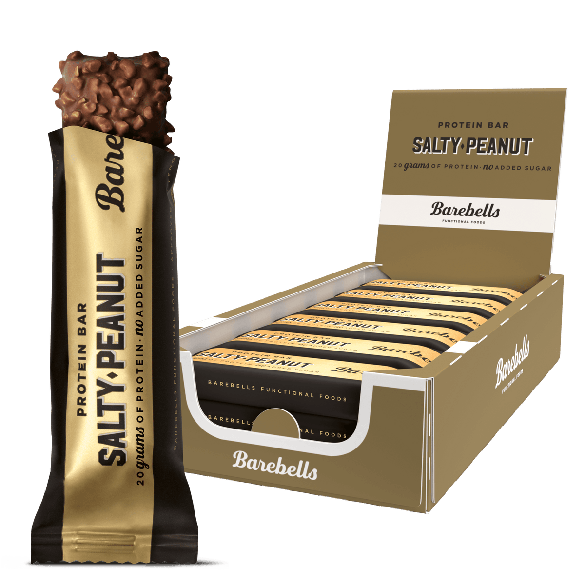 Barebells Protein Bar 12x55g Salty Peanut