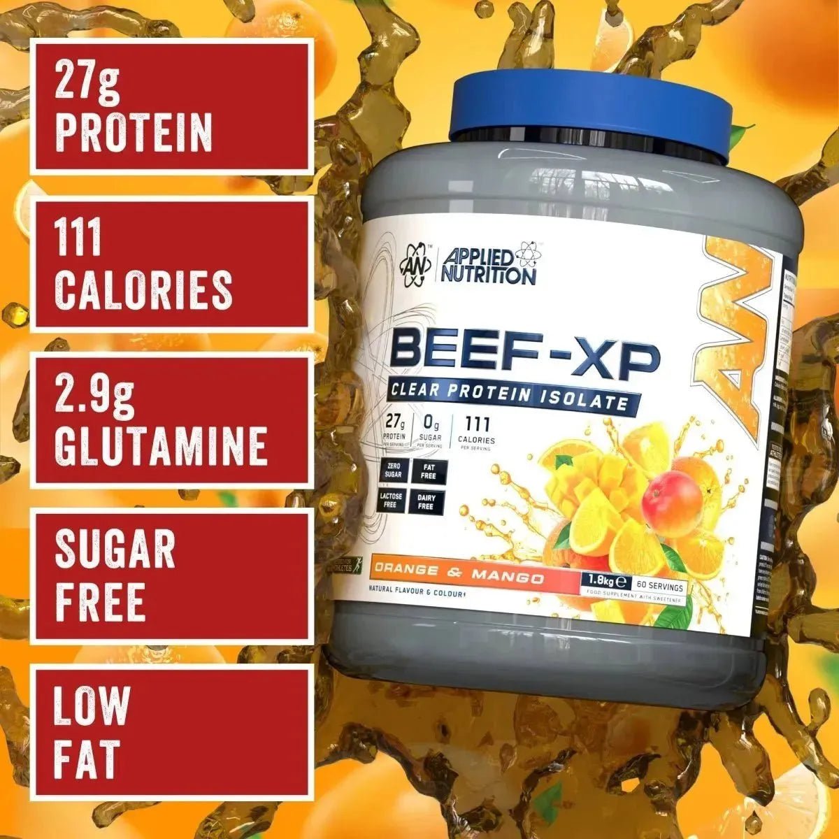Applied Nutrition Beef-XP 1.8kg Orange Mango