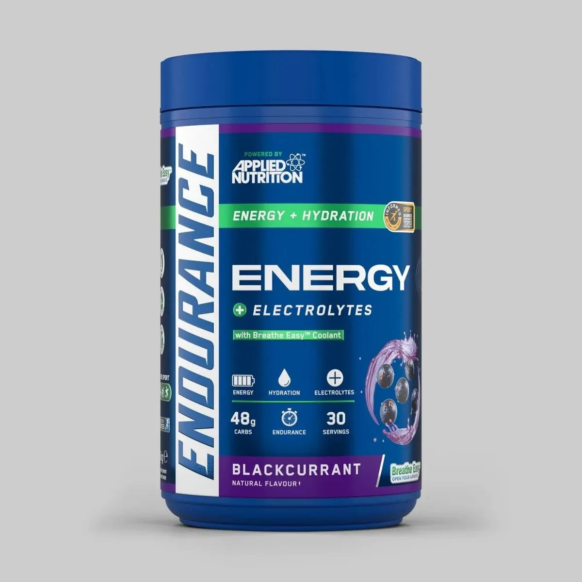 Applied Nutrition Endurance Breathe Energy Electrolytes 1.5kg Blackcurrant