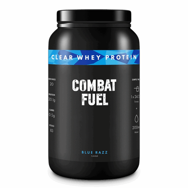 Combat Fuel Clear Whey Protein 490g Blue Razz
