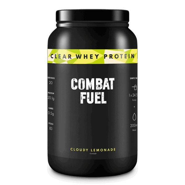 Combat Fuel Clear Whey Protein 490g Cloudy Lemonade