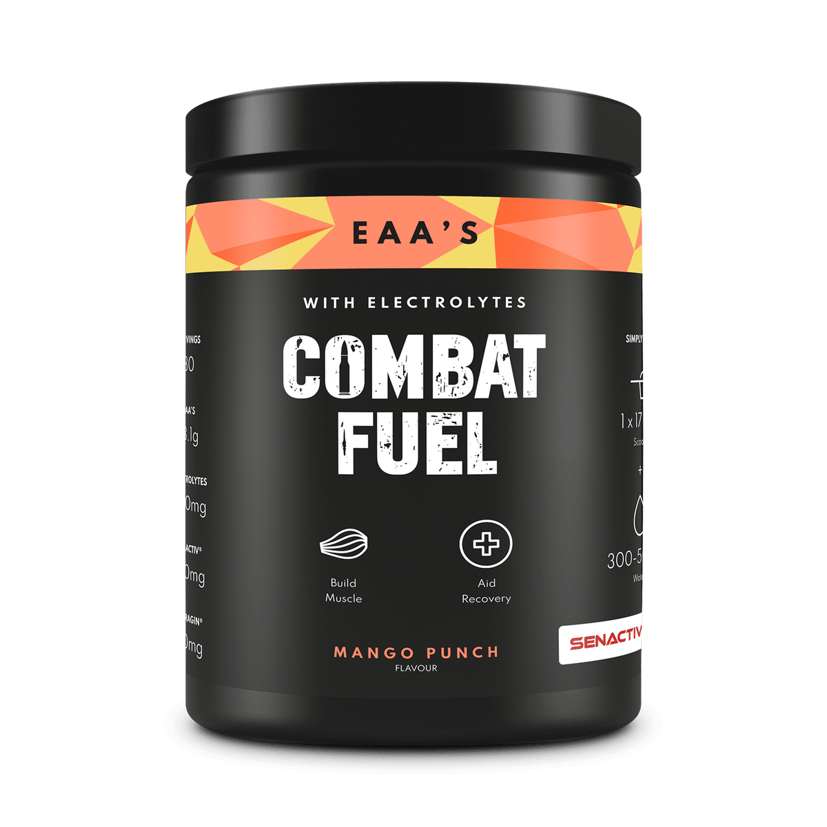 Combat Fuel EAAs + Electrolytes 500g Mango Punch