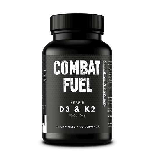 Combat Fuel High Strength Vitamin D3 & K2 90 Caps 90 Caps