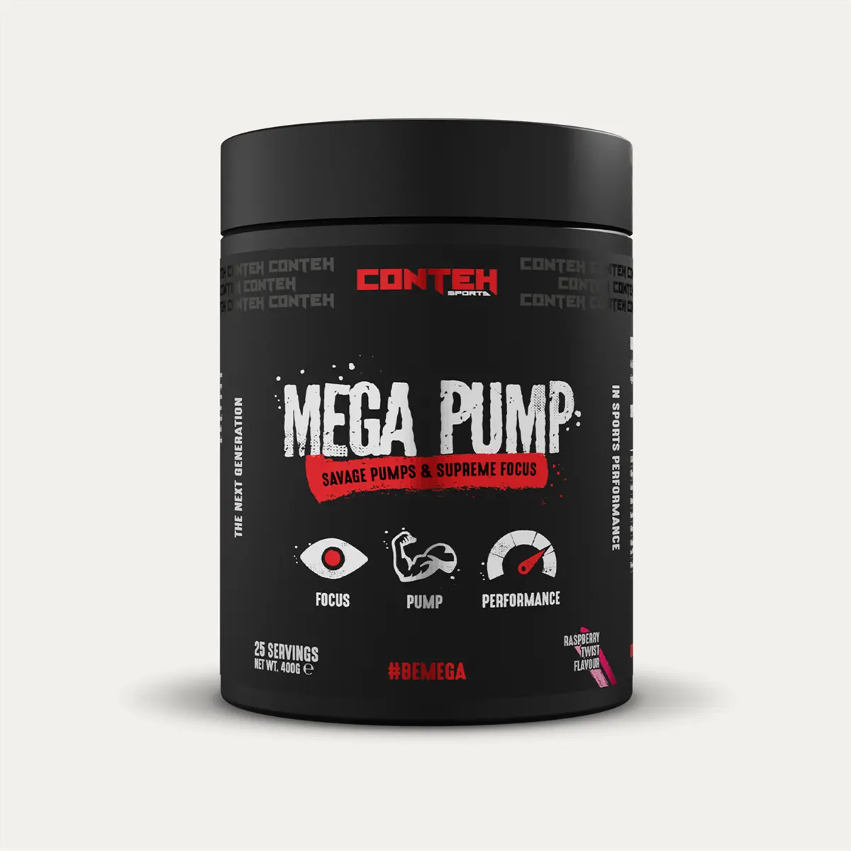 Conteh Sports Mega Pump Raspberry Twist