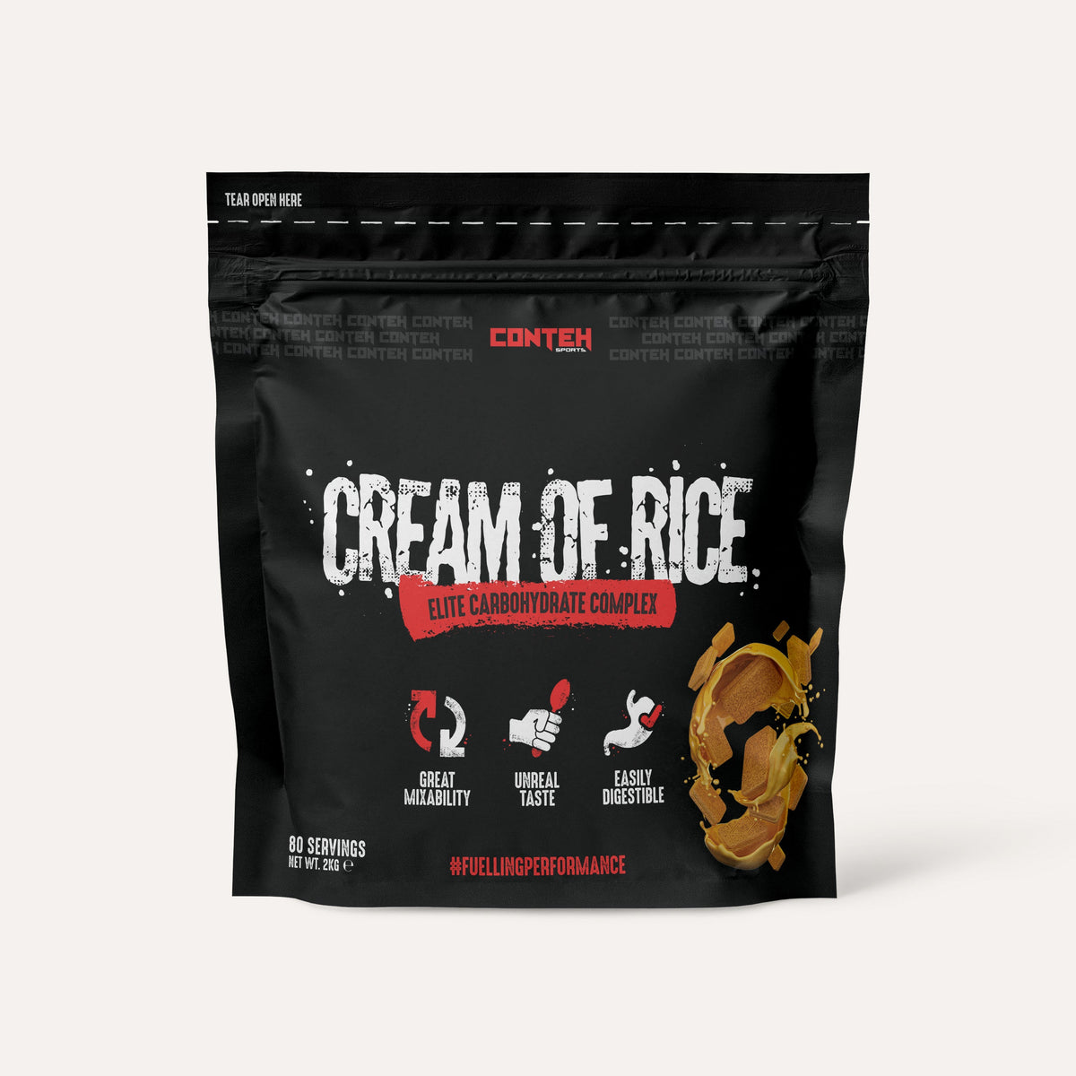 Conteh Sports Cream of Rice Custard Cream