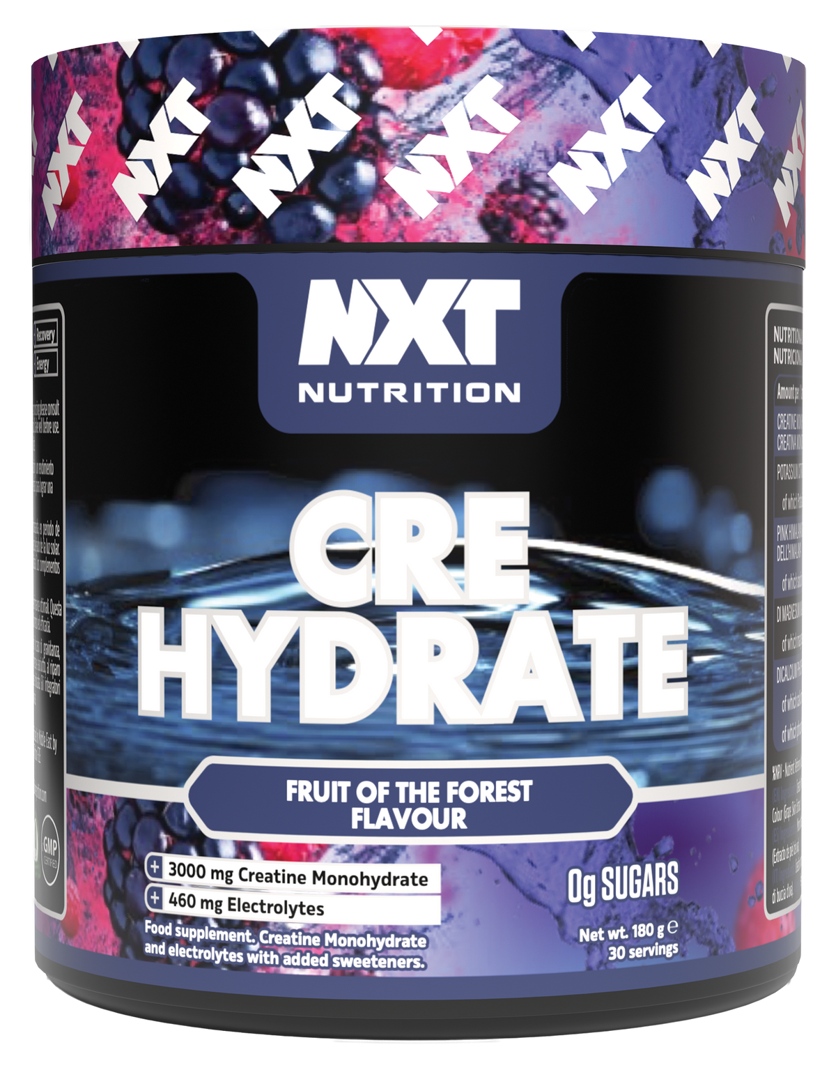 NXT Nutrition CRE Hydrate 180g