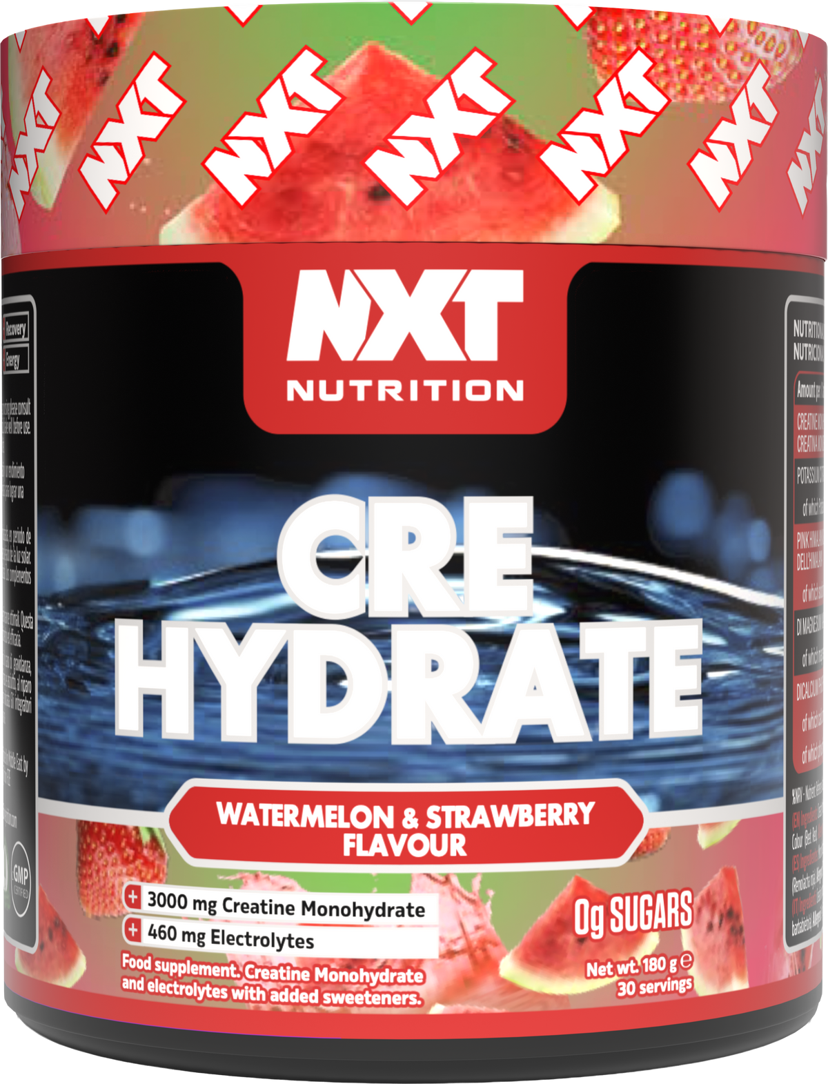 NXT Nutrition CRE Hydrate 180g