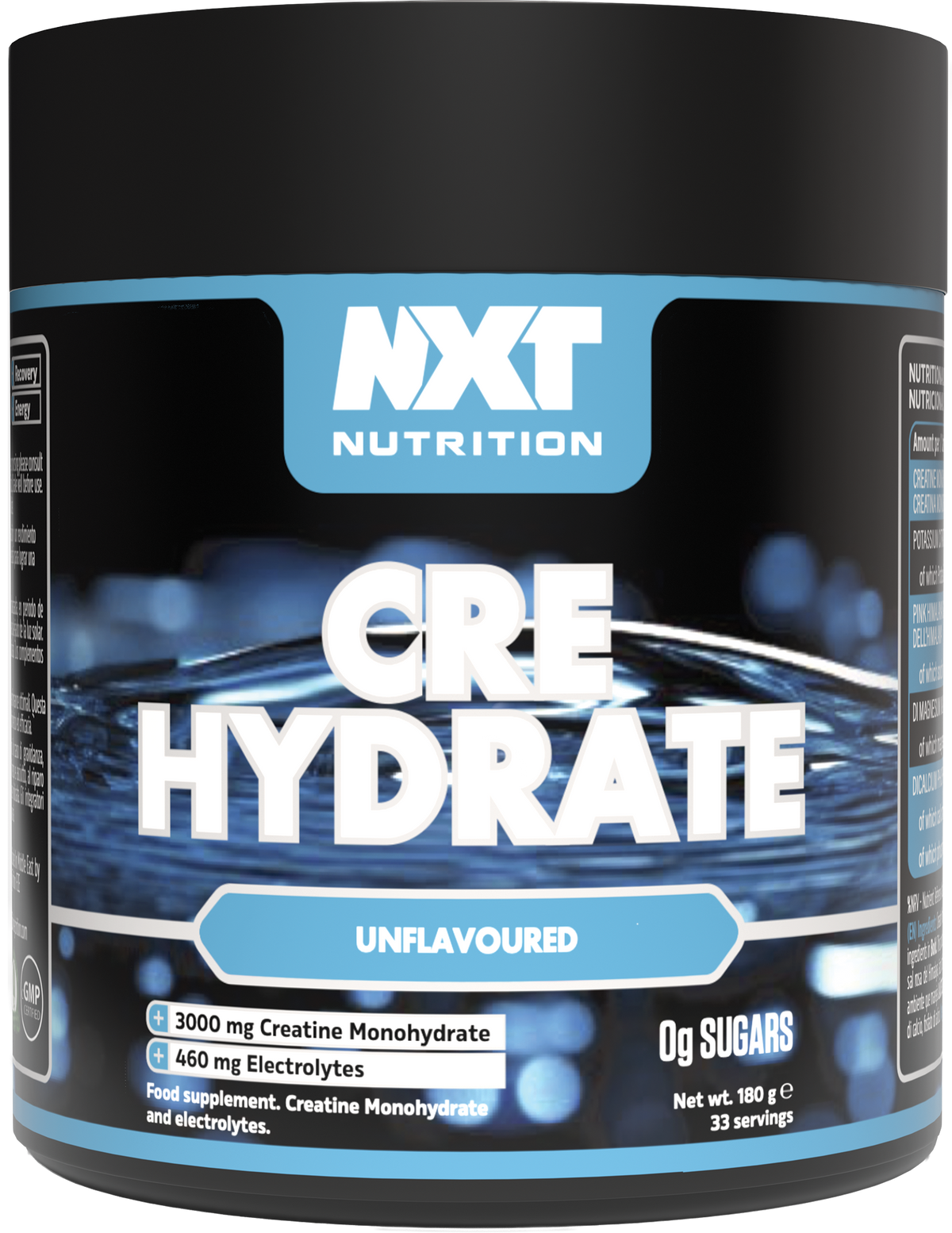 NXT Nutrition CRE Hydrate 180g