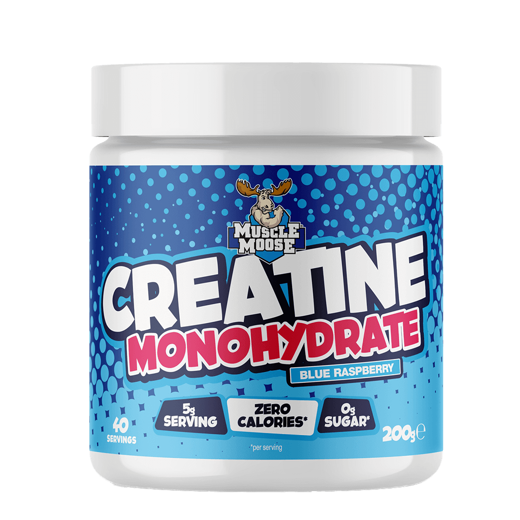 Muscle Moose Creatine Monohydrate Blue Raspberry
