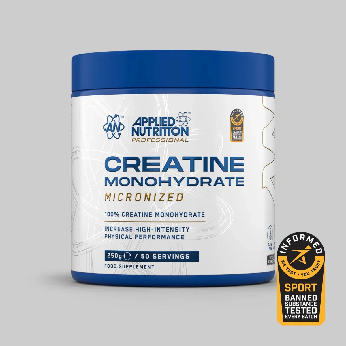 Applied Nutrition Creatine Monohydrate 250g Unflavoured